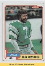 1981 Topps Ron Jaworski #280 READ 0c0