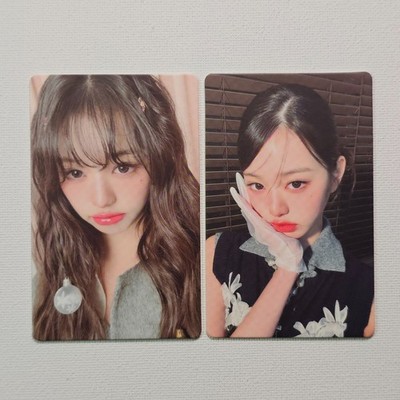 IVE Wonyoung Sense Magazine Dec-2024 Lucky Vicky Special Photocard 2pcs Set
