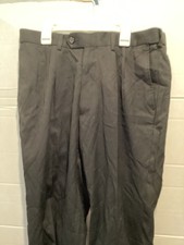Men  s George Black Dress Pants Size 34 X 32
