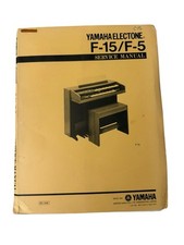 Yamaha Electone Organ F-15 F-5 Service Repair Shop Manual Schematics Parts