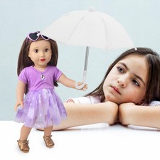 2 pezzi Mini di ombrello per casa Decorazione per bambola di