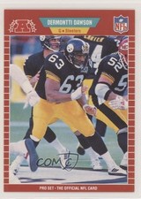 1989 Pro Set Dermontti Dawson #344 HOF 0d08
