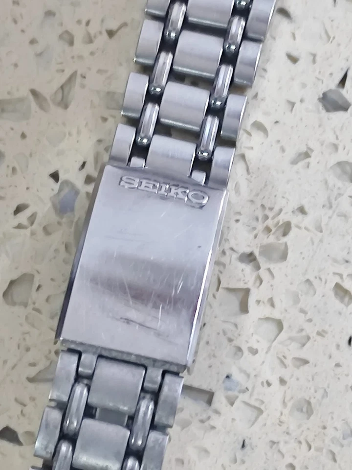 Оригинальный браслет SEIKO из риса 18 мм для Seiko 7005/6119/6139 автоматический 18 М - Изображение 3 из 4