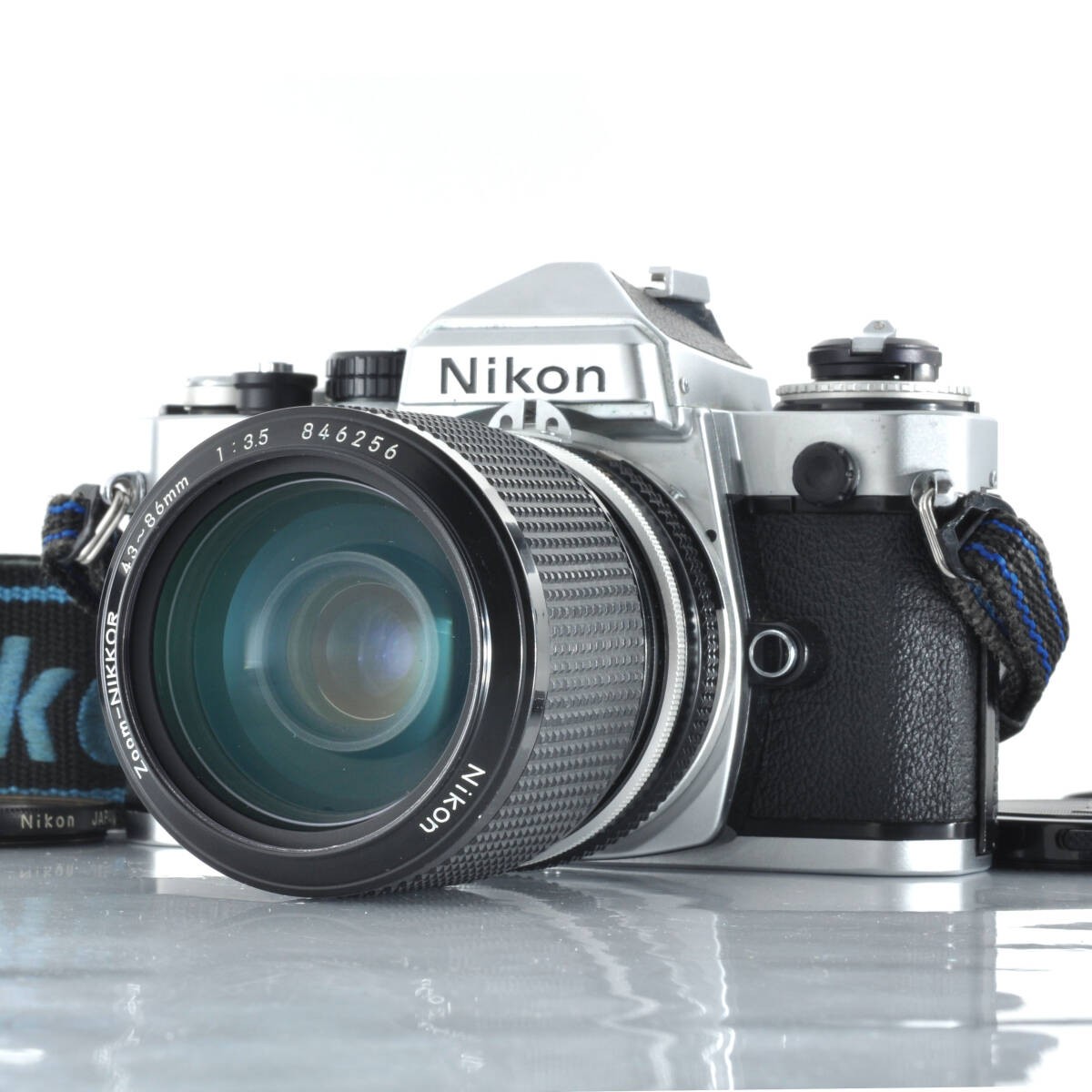 Nikon FE Film SLR Camera with Ai Zoom-Nikkor 43-86mm F3.5