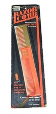 Vintage Pivot Point Razor Comb 212 Orange