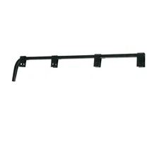 1 Pair United Pacific 10671 Black Straight Mud Flap Hanger - No Coil