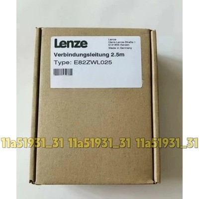 1PC Lenze E82ZWL025 inverter connecting cable. Diagnostic cable. 2.5 m Brand New