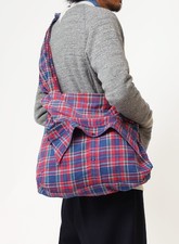 SEVEN BY SEVEN Rework Shirt Bag - Upcycled Flannel Shirts