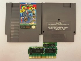 Wall Street Kid (Nintendo NES) Authentic Cleaned Tested Work
