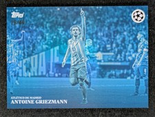 2024-25 Topps Simplicidad UEFA ANTOINE GRIEZMANN 28/49 Blue La Emoción