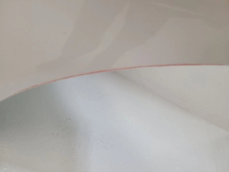 2007-2010 FORD EDGE Driver Rear LH Side Door Privacy Tint Glass White Foto 4 de 4