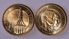Denmark 20 Kroner 2003 Børsen & 2004 Marriage of Crownprince -  Unc Coins (2)