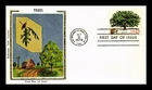 US COVER FIRST DAY OF ISSUE COLORANO SILK TREES WHITE OAK