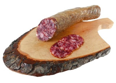 550g Salami luftgetrocknet Salchichon Iberico Bellota Freilandhaltung Pata Negra
