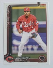 Baseball Card #US150 SANTIAGO ESPINAL Cincinnati Reds Third Baseman Topps 2025
