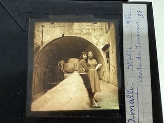 2 Boites 98 Vues Photo Verre Stéréo 8 5x10 Voyage À Travers L’Italie Divers 1950