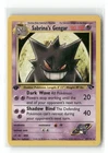 Pokemon TCG Gym Challenge #29/132 1st Edition Sabrina's Gengar