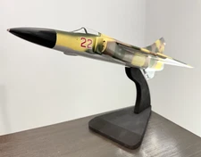 MIG-23 Flogger Plane Mahogany Wood Scale Model Desk Airplane Aircraft Jet RARE !