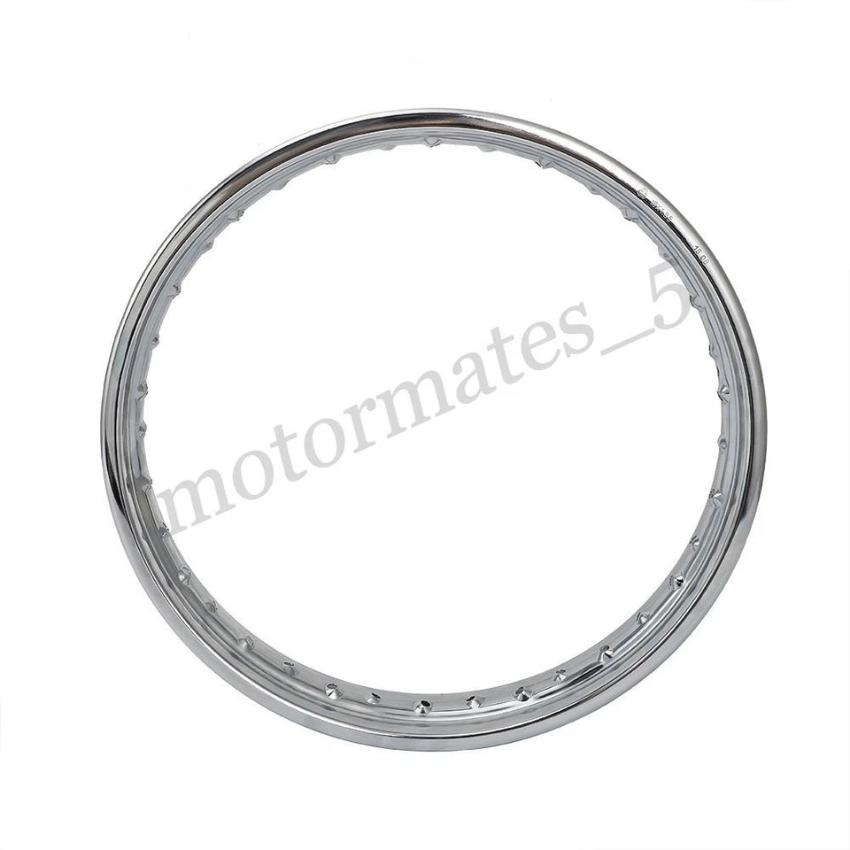 36 Spoke Hole Rear Wheel 1.85 Rim 18" For HONDA CB160 CB250 CB350 XL175 SL350 US Foto 4 de 4