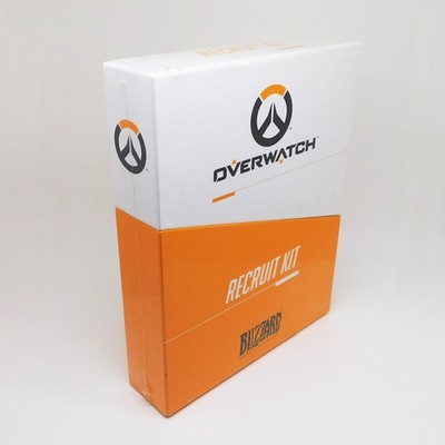 Overwatch Press Kit Promo Beta Recruit Collector Kit NEW - SEALED rare ENGLISH