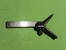 Vintage L.S.Starrett 4" Combination Square 2pcs Center Head & 4"Rule works great