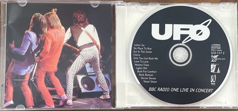 UFO - BBC Radio 1 Live In Concert GCD-337-2 Rare OOP Foto 2 de 4
