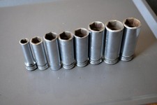 Snap on , 3/8” deep well 6pt. 8pcs. Metric