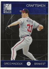 1998 Donruss Elite Craftsmen Greg Maddux /3500 #5