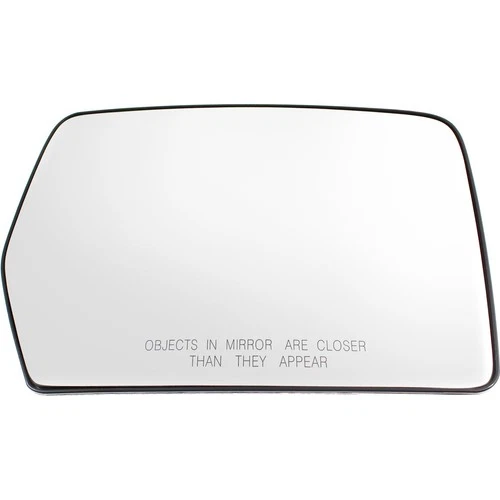 Mirror Glass For 2004-2014 Ford F-150 Convex with Backing Plate Passenger Side