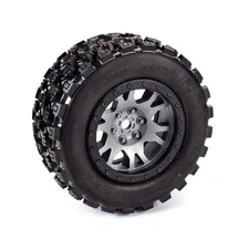 Proline 1013114 Limited Edition Badlands MX43 Pro-Loc F/R Mounted 24mm Gray/Blac