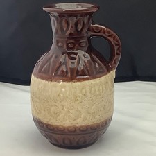 Bay Keramik Jug 93-17  West German Pottery 1960's Vintage Jug