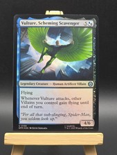 Magic The Gathering: Vulture, Scheming Scavenger 158 U Fol SPM  NM