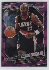 2024-25 Panini Prizm Black Legends Purple Ice 67/149 Clyde Drexler #288 HOF s3g