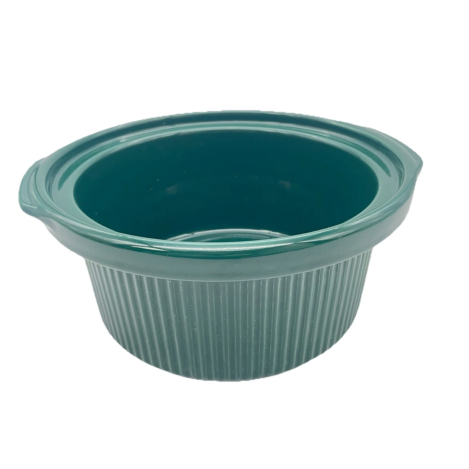 Rival Crockpot 3154 CERAMIC CROCK INSERT ONLY Pot 4 qt Slow Cooker Green