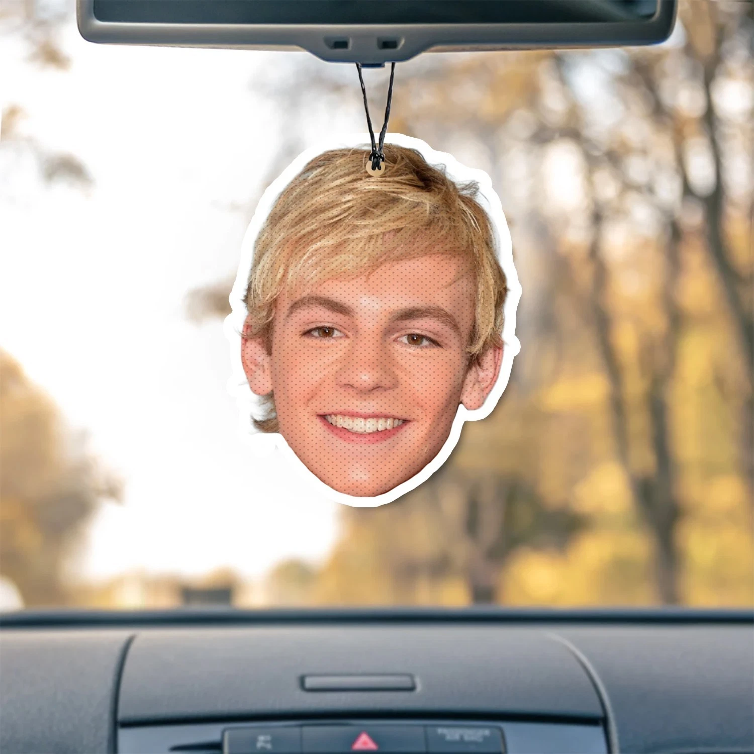 Ross Lynch Unscented Hanging Car Air Freshener Freshie