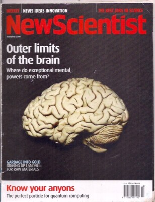 NewScientist-4 oct 2008-OUTER LIMITS OF THE BRAIN.