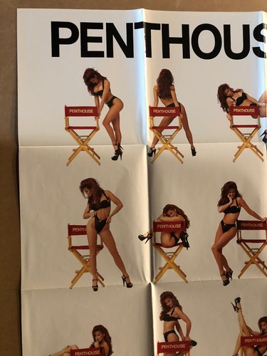 Original Vintage Backlight Penthouse Sexy Girl Pin Up Movie Memorabilia 1980’s - Picture 5 of 11