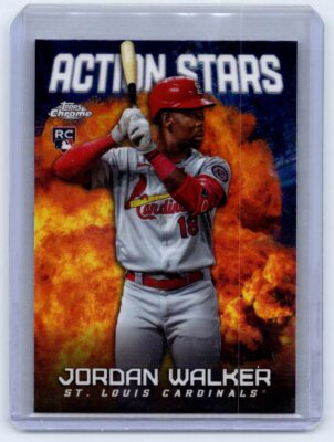 2023 Topps Update #AS-12 Jordan Walker Action Stars