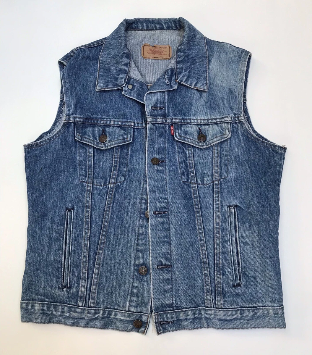Levis top denim waistcoat