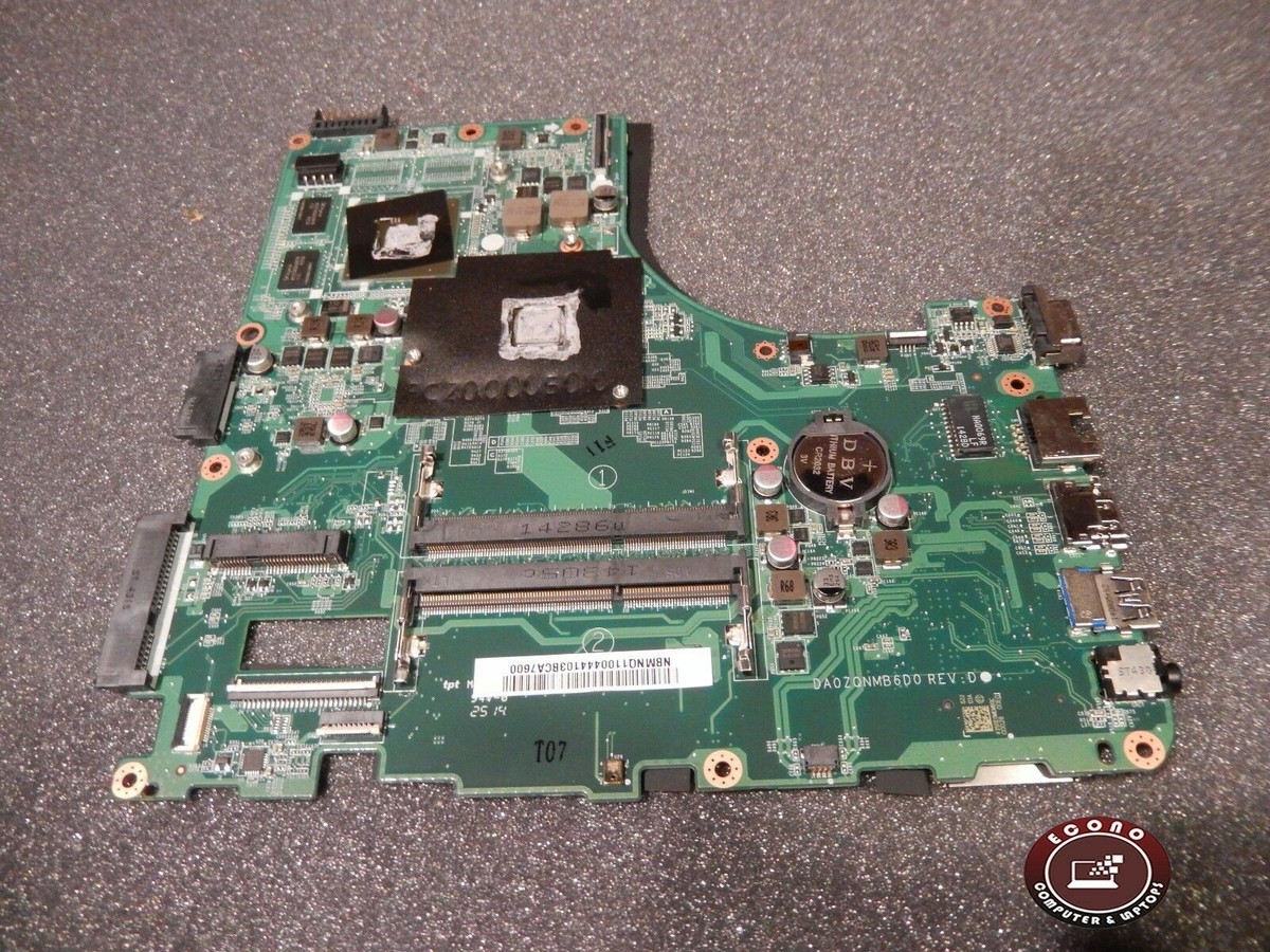 Acer E14 E5-421G AMD A8-6410 APU Motherboard W/RADEON R5