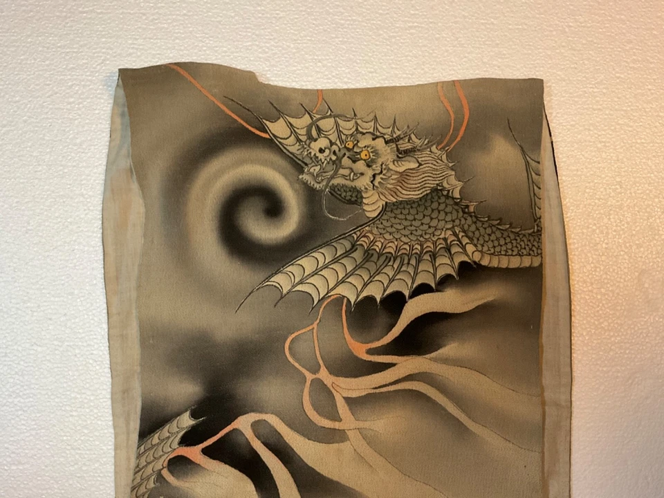 Chaleco Jinbaori de seda muy fino. siglo XIX ZD74 Foto 4 de 4