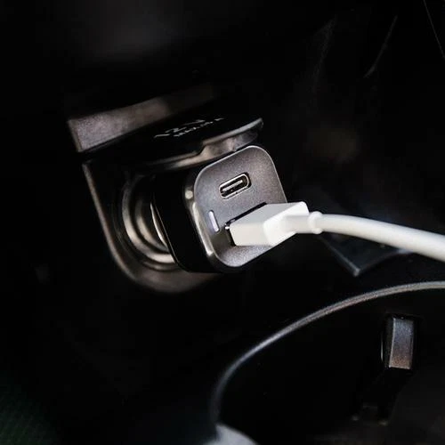 TypeC Quick Charge 3.1Dual USB Port Smart Fast Car Charger TYPE-C TO TYPE-C PORT - Image 4 of 4