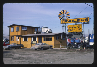#ad Arell Equipment Co Pacific Highway Seattle Washington 1980s Old Photo AU $9.00