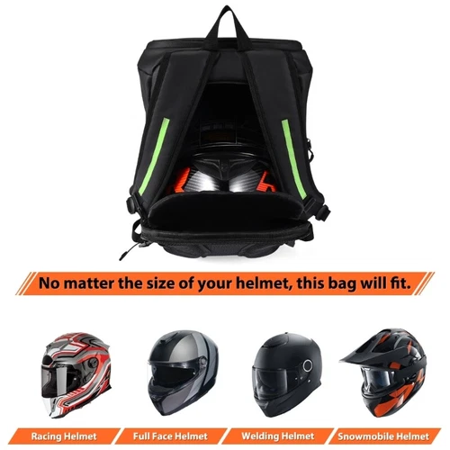 Motorcycle Helmets Backpack Storage Bag Motorcycle Accessories Large Capacity