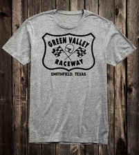 Hot Rod Tee T Shirt Drag Race Racing Green Valley Raceway Smithfield Texas
