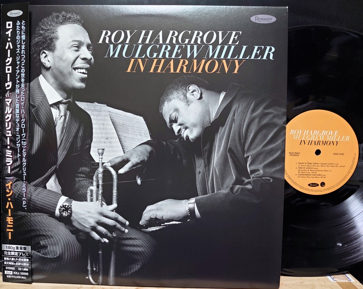 Roy Hargrove In Harmony アナログレコード 2LP 限定盤 ROY HARGROVE MULGREW MILLER 
