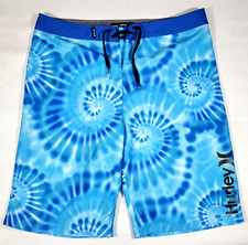 Hurley Boys' Blue Tie Dye Board Shorts. Size 20/30