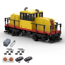 Custom MOC-103385 Padnos LPGE45 Ton Switcher Retro Train 570 Parts Toys Gift