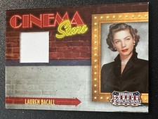 Lauren Bacall 2009 Donruss Cinema STARS RELIC #50/250   -15
