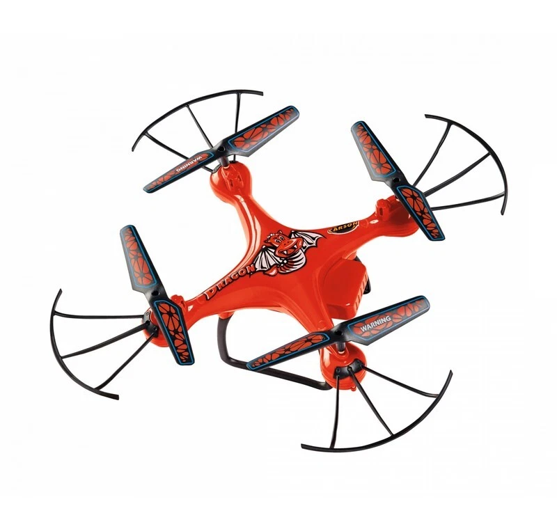 Carson 507159 X4 Quadcopter Dragon 330 2.4G 100% RTF rot 500507159 - Bild 2 von 3